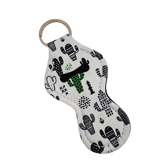 Cactus Key Ring Lip Balm Holder - Dallas Soap Company