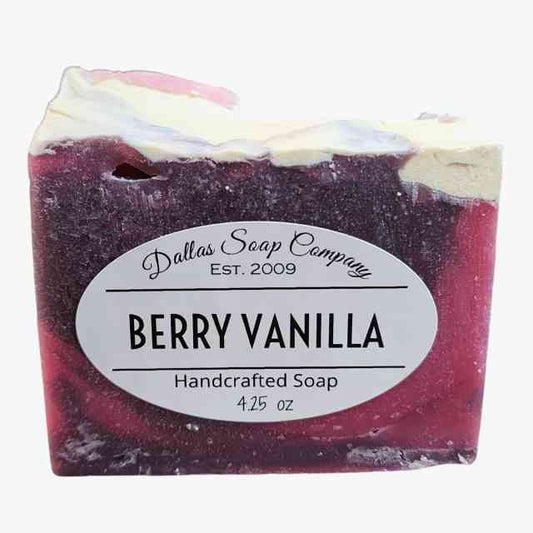 Berry Vanilla Handcrafted Soap