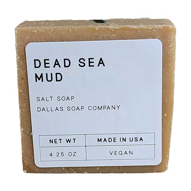 Dead Sea Mud Salt Soap - Dallas Soap Company