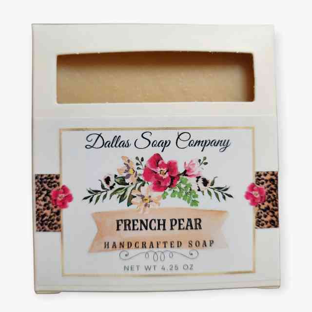 French Pear Soap - Dallas Soap Company