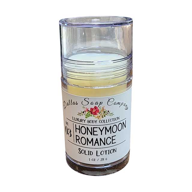 Honeymoon Romance Lotion Bar - Dallas Soap Company