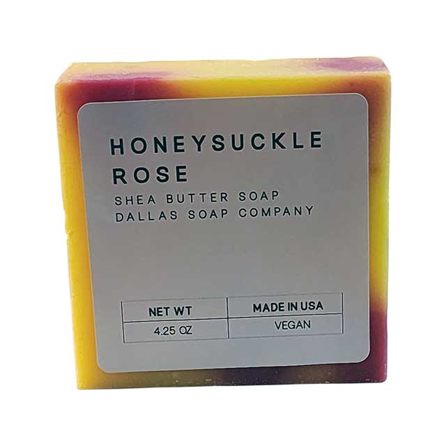 Honeysuckle Rose Handmade Soap