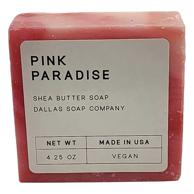 Pink Paradise Soap - Dallas Soap Commpany