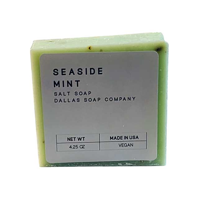 Seaside Mint Spa Salt Soap