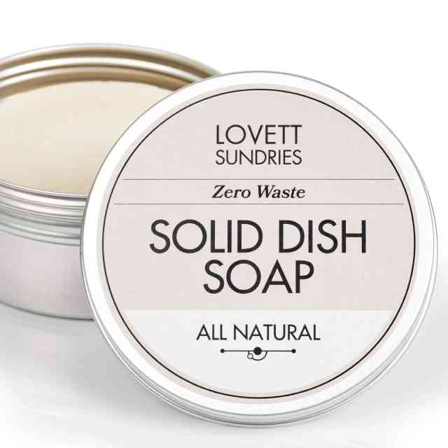Solid Dish Soap - Fragrance Free