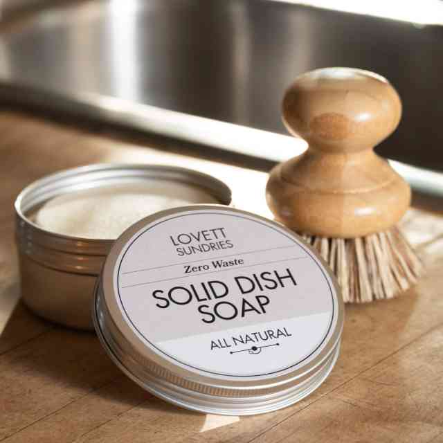 Solid Dish Soap - Fragrance and Dye Free