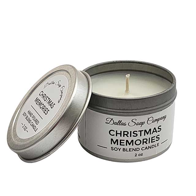 Mini Christmas Candles - Dallas Soap Company, Texas