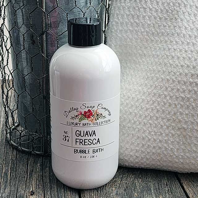 Guava Fresca Bubble Bath - Dallas Soap Company