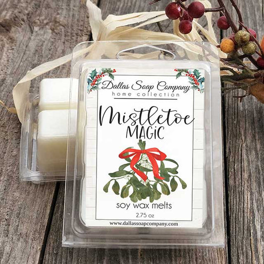 Mistletoe Magic Soy Wax Melts - Dallas Soap Company
