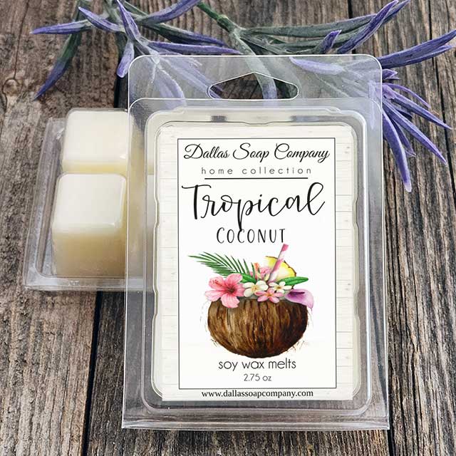 Tropical Coconut Wax Melts – Dallas Soap Company