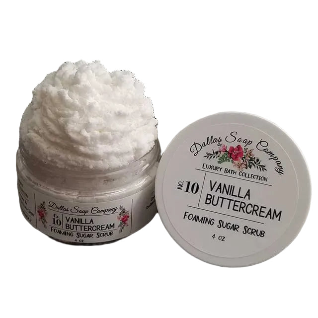 Vanilla Buttercream Foaming Sugar Scrub