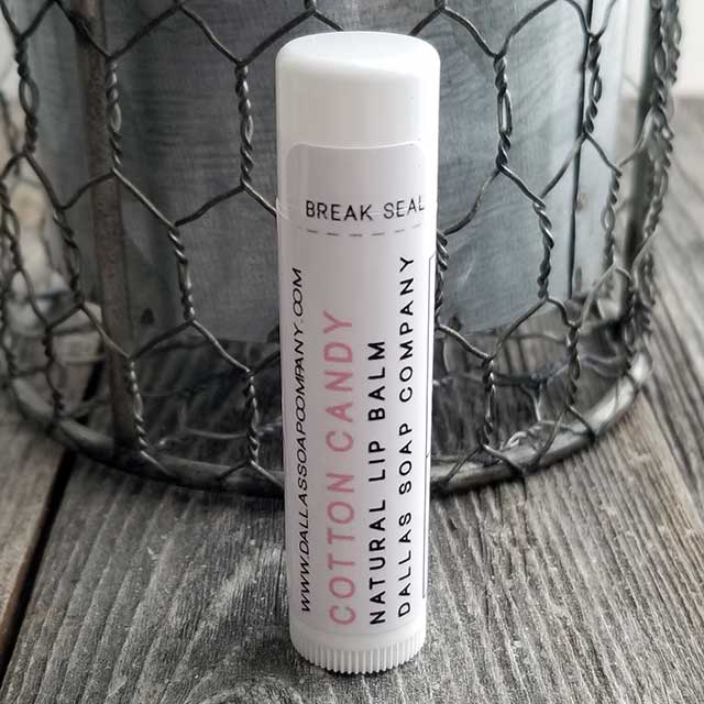 Cotton Candy Lip Balm - All Natural Gluten Free