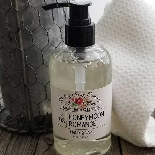 Honeymoon Romance Hand Soap - Dallas Soap Company DSC