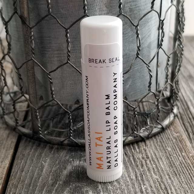 Mai Tai Lip Balm - All Natural Gluten Free