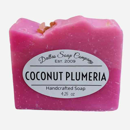 Coconut Plumeria Handcrafted Soap