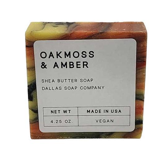 Oakmoss & Amber Shea Butter Soap