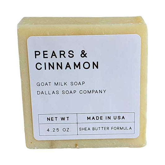 Pears & Cinnamon Goat Milk Soap