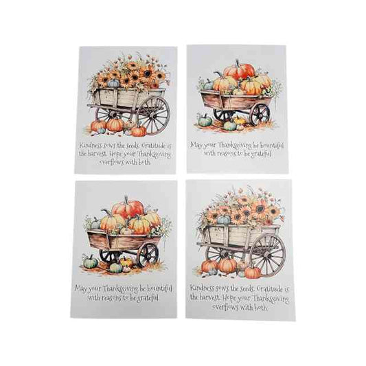 Thanksgiving Note Cards - Boxed Set of 8