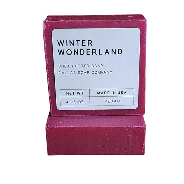 Winter Wonderland Cranberry Soap