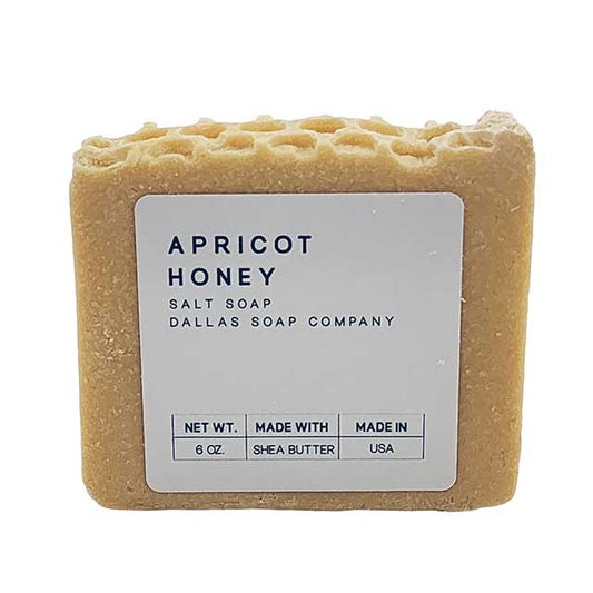 Apricot Honey Salt Soap - Dallas Soap Company