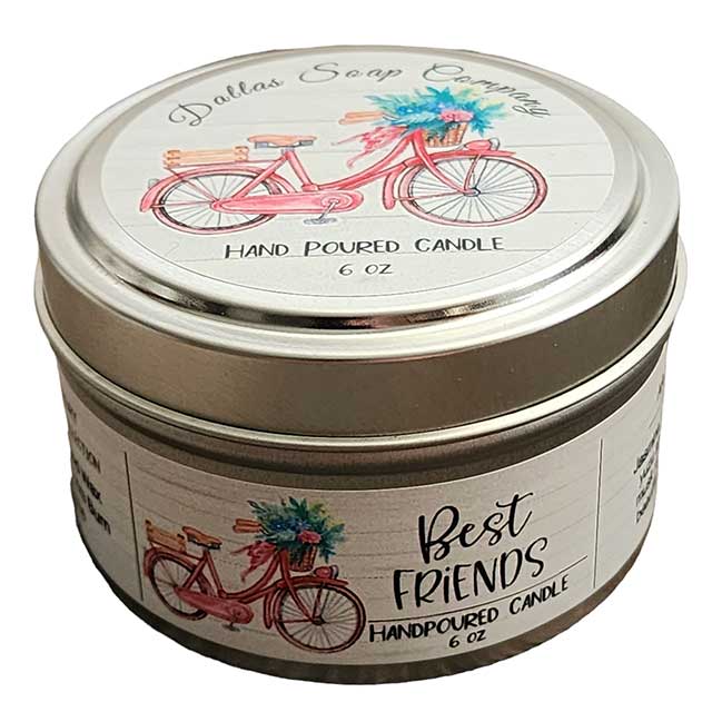 Best Friends Soy Candle - Dallas Soap Company