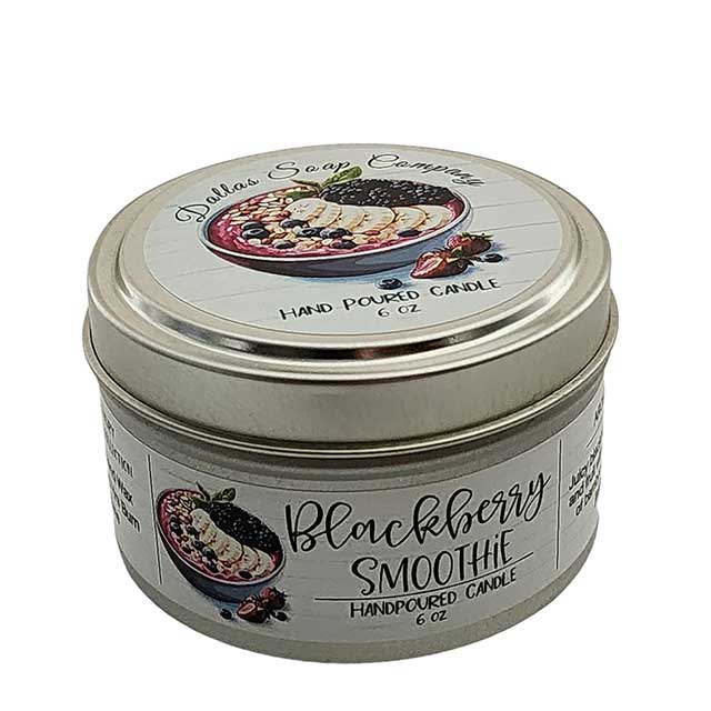 Blackberry Smoothie Candle - Dallas Soap Company