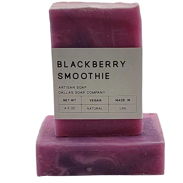Blackberry Smoothie Handmade Soap - Dallas Soap Company