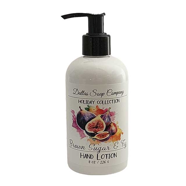 Brown Sugar & Fig Hand Lotion - Dallas Soap Company
