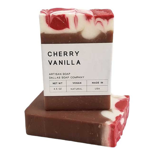 Cherry Vanilla Handmade Soap - Dallas Soap Company