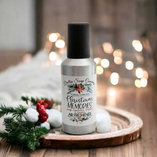 Christmas Memories Air Freshener Spray - Dallas Soap Company
