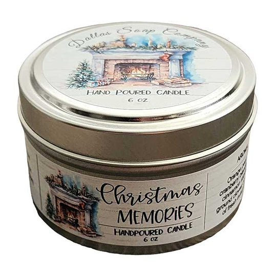 Christmas Memories Soy Blend Candle - Dallas Candle Company