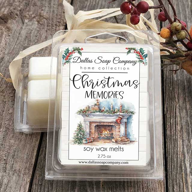 Christmas Memories Soy Wax Melts - Dallas Soap Company