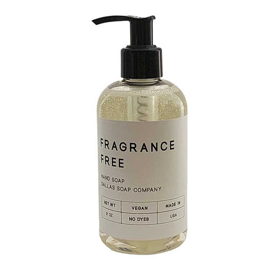 Fragrance Free Liquid Hand Soap - Dallas Soap Company