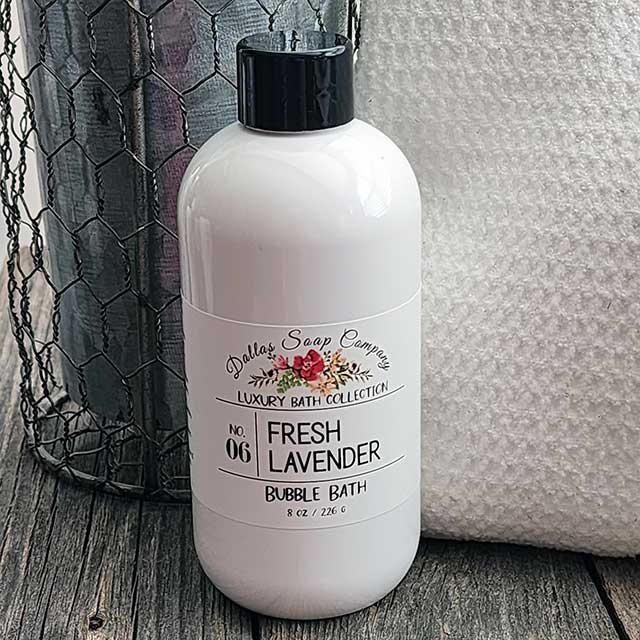 Fresh Lavender Bubble Bath - Dallas Soap Company