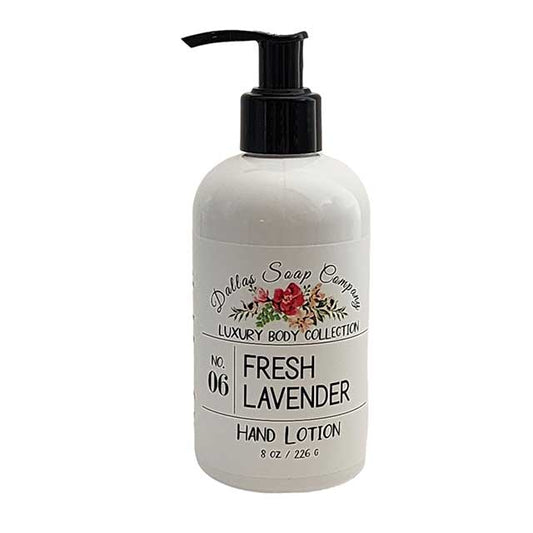 Lavender Hand Lotion - 8 oz | Dallas Soap Company