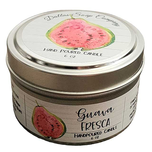 Guava Fresca Candle | Dallas Soap Company - Handmade in Texas