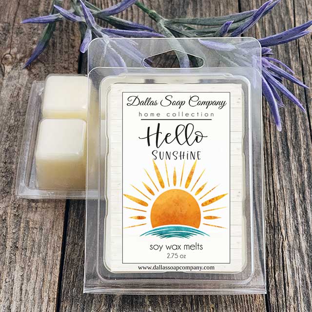 Hello Sunshine Sugared Citrus Wax Melts - Dallas Soap Company