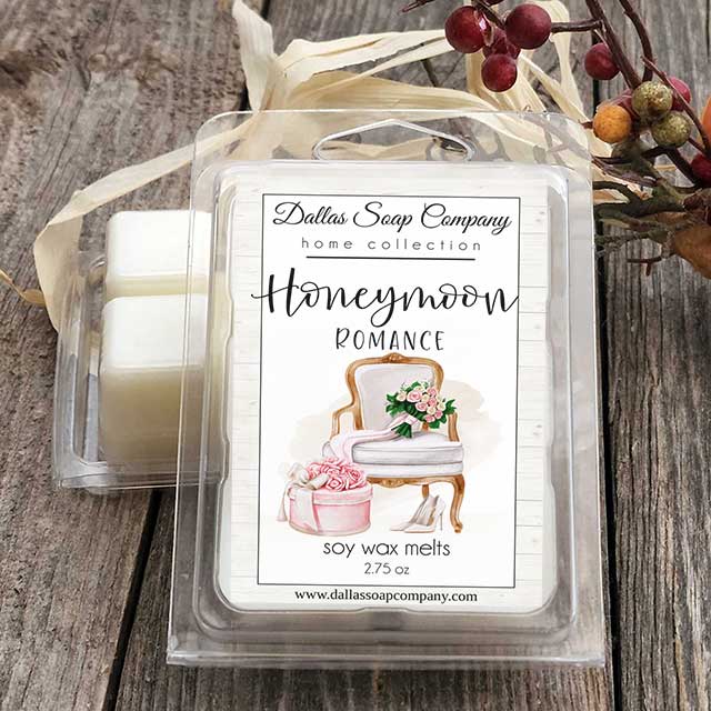 Honeymoon Romance Wax Melts Dallas Soap Company