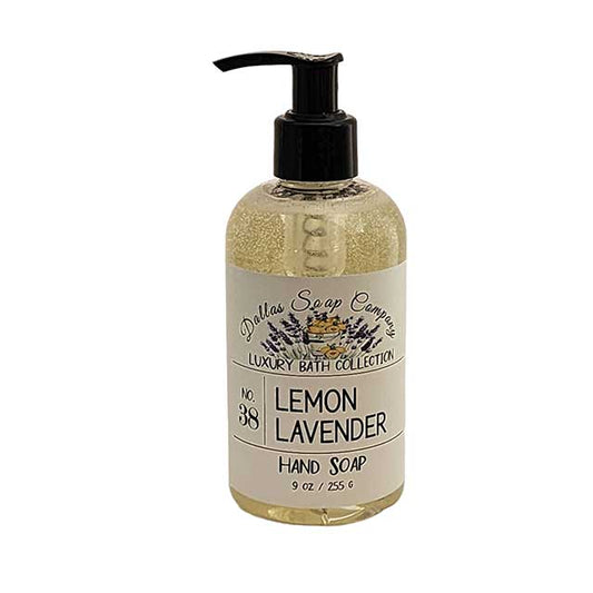 Lemon Lavender Kitchen Hand Soap | Dallas Soap Company - Natural Handmade Body Products