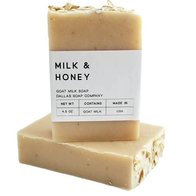 Milk and Honey Artisan Goat Milk Soap with Oatmeal