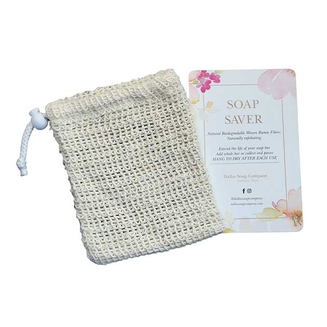 Natural Soap Saver Pouch Bag