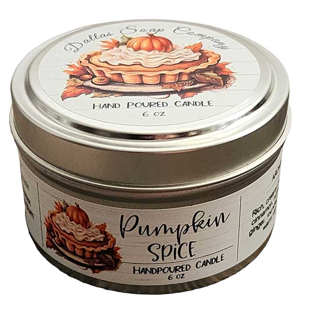 Pumpkin Spice Candle - Dallas Soap Company