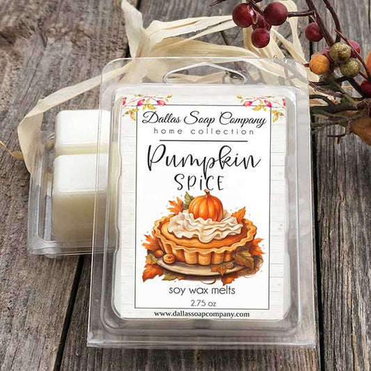 Pumpkin Spice Soy Wax Melts - Dallas Soap Company