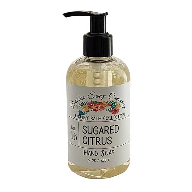 Sugared Citrus Hand Soap - Dallas Soap Company