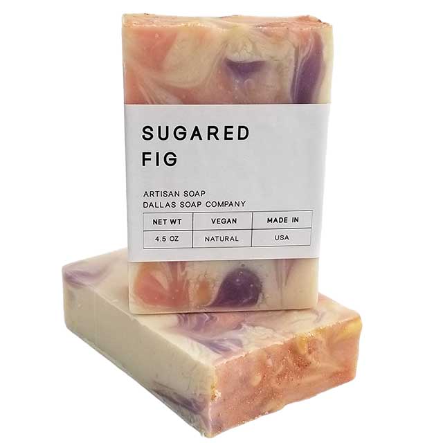 Sugared Fig Handmade Soap - Dallas Soap Company