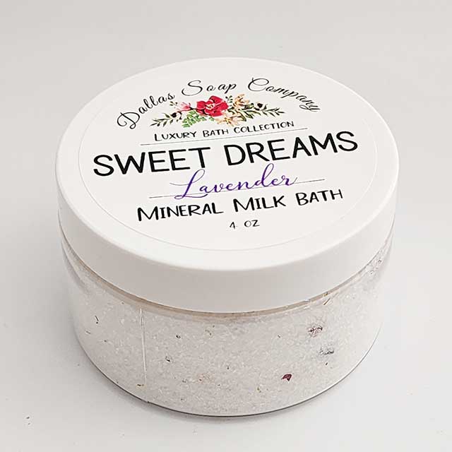 Lavender Sweet Dreams Milk Bath Salts - Dallas Soap Company