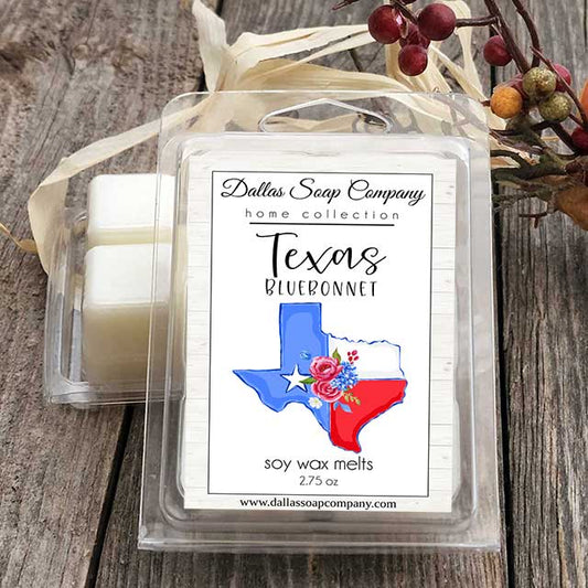 Texas Bluebonnet Wax Melts - Dallas Soap Company