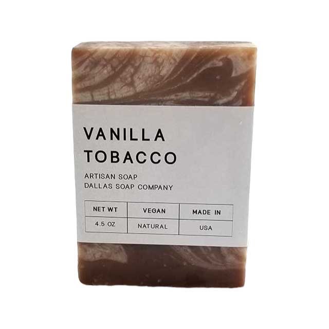 Vanilla Tobacco Soap - Handmade Soap Dallas
