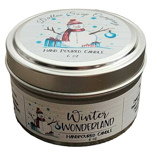 Winter Wonderland Soy Blend Candle - Dallas Soap Company