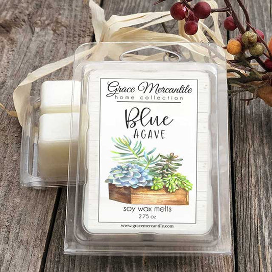 Blue Agave Soy Wax Melts - Dallas Soap Company / Grace Mercantile